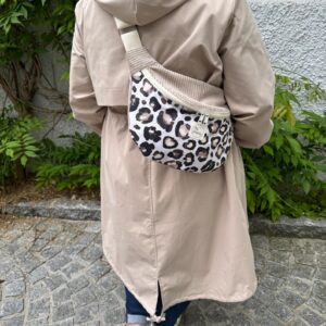 FRIEDA Hipbag Colorblock Leo/Cord Beige