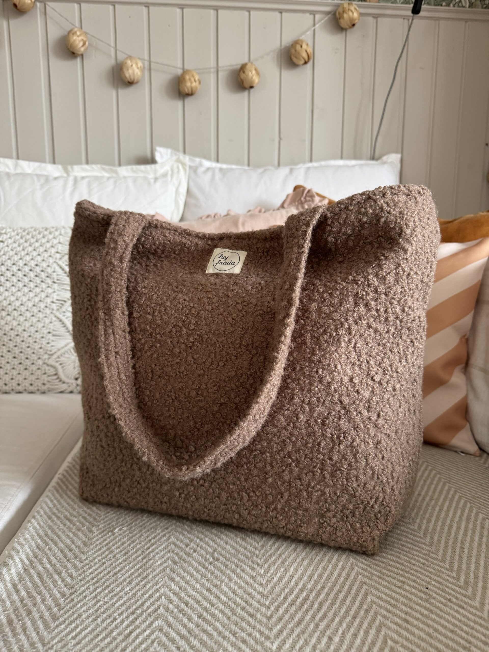 GRETCHEN Teddyshopper sand