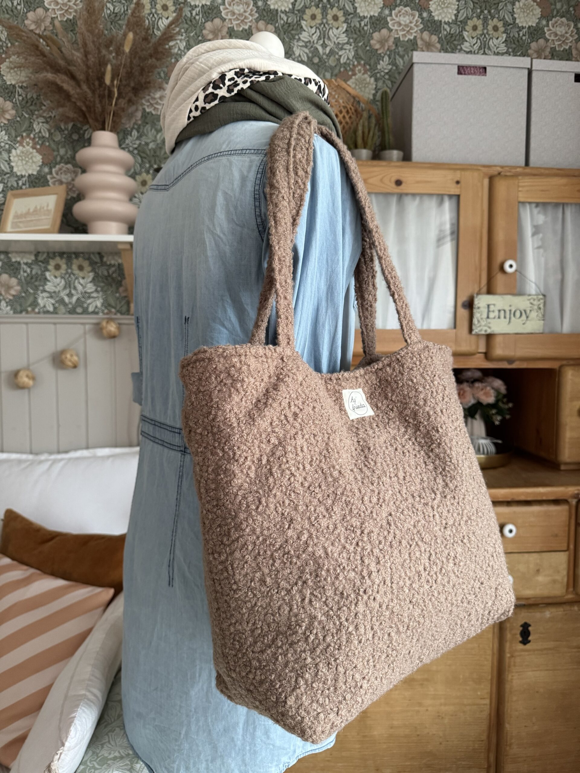 GRETCHEN Teddyshopper sand – Bild 3