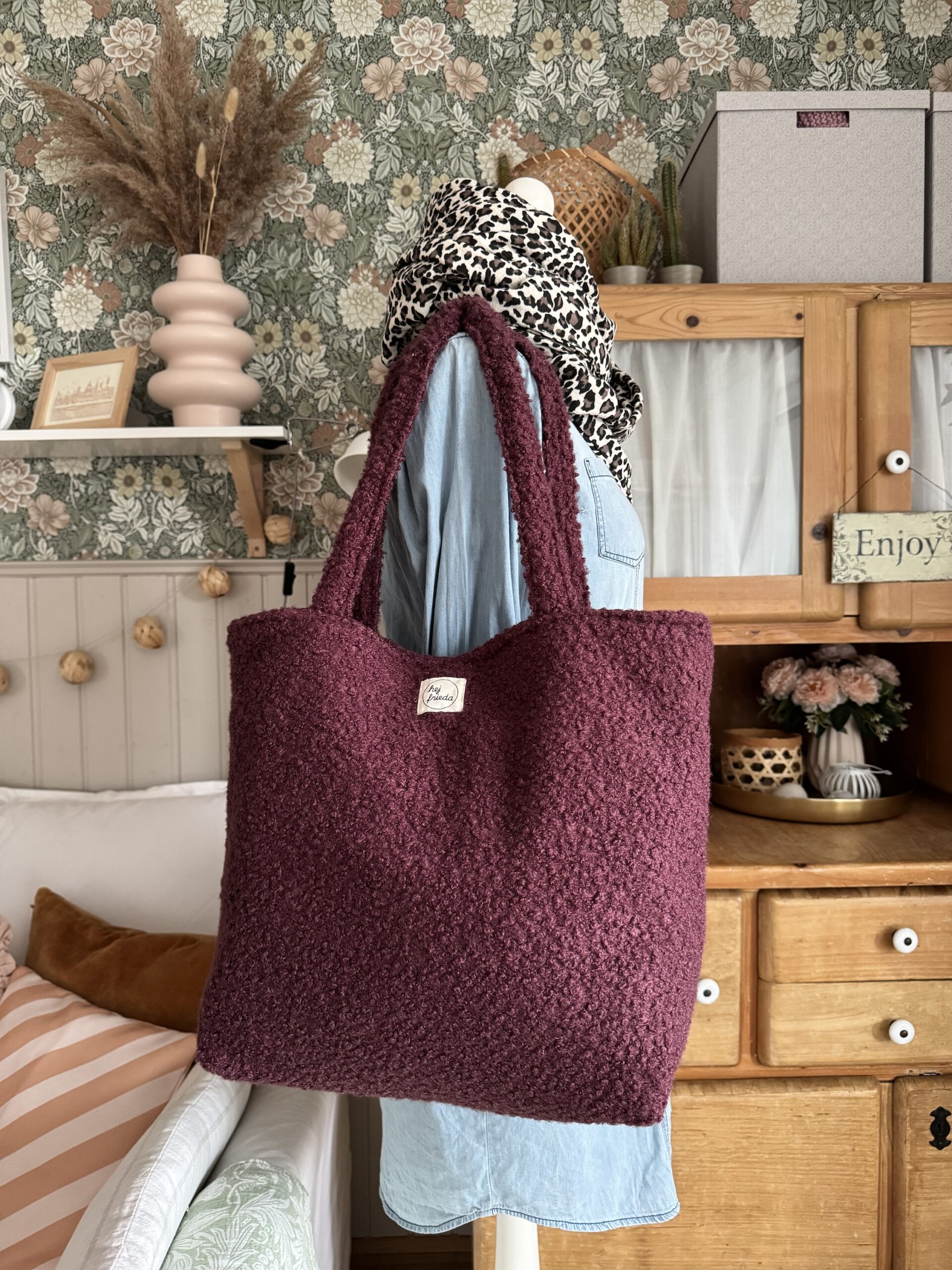 GRETCHEN Teddyshopper beere