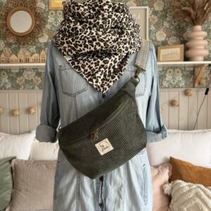 IDA Hipbag Cord schilfgrün