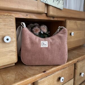 MAJA Crossbody-Bag Cord rosé