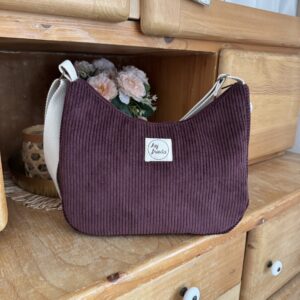 MAJA Crossbody-Bag Cord beere