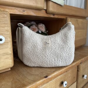 MAJA Crossbody-Bag Teddy hellbeige